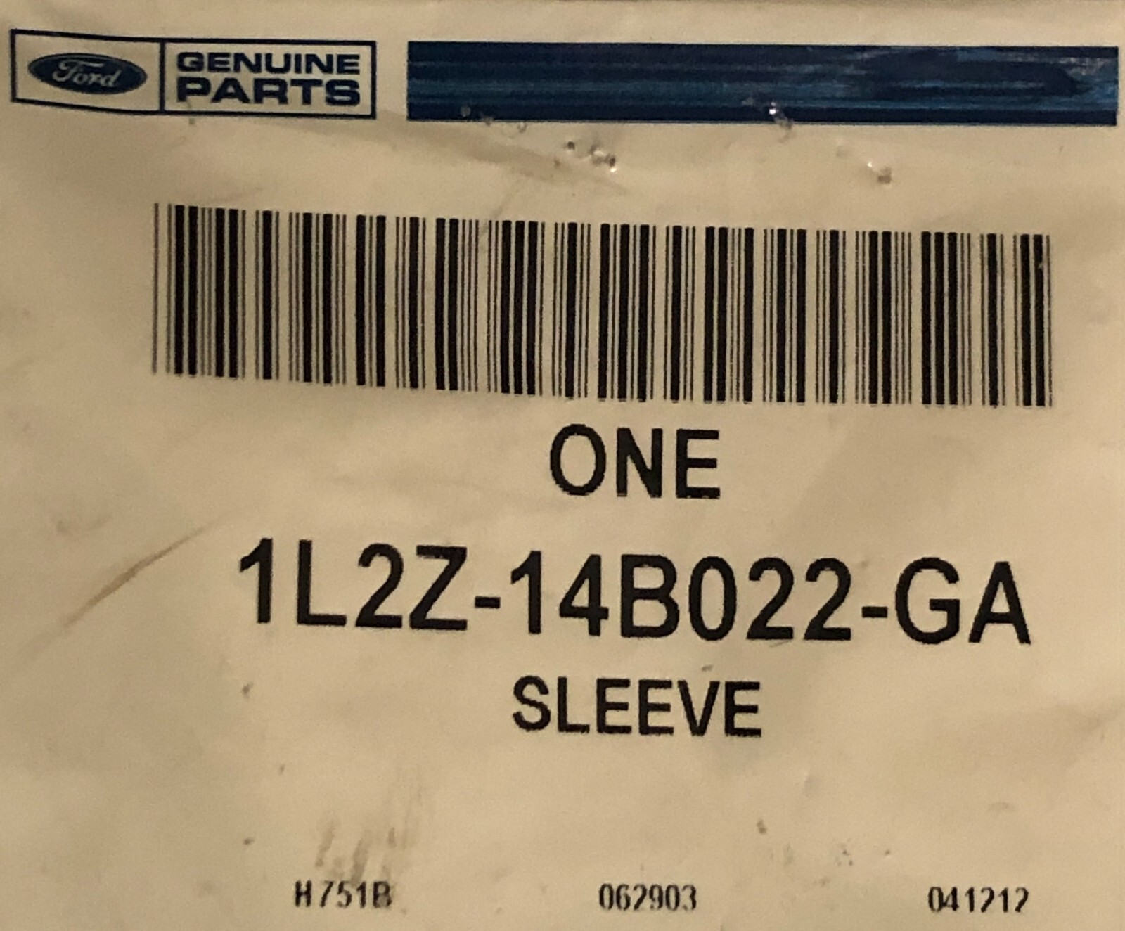 NEW FORD Genuine OEM 1L2Z-14B022-GA SRS Wiring Connector Sleeve NOS