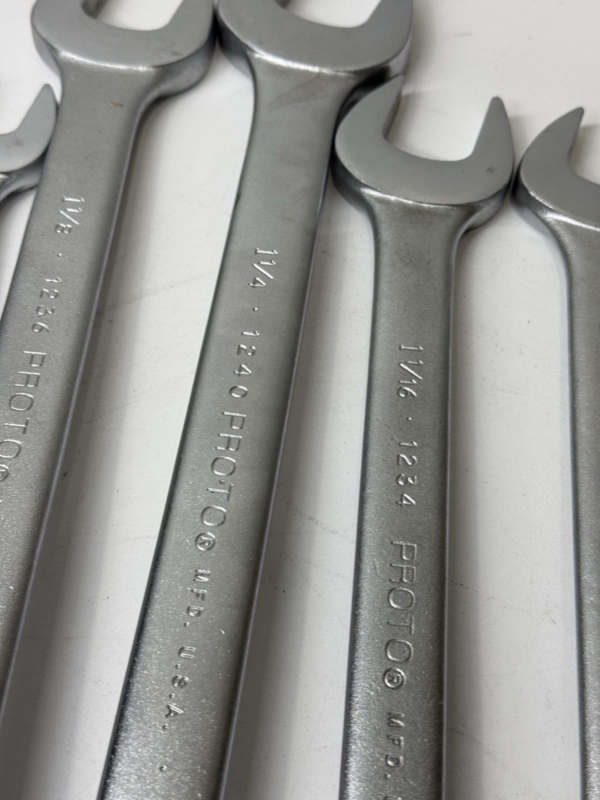 Lot Of 13 PROTO Professional SAE Combination Wrenches MADE IN USA