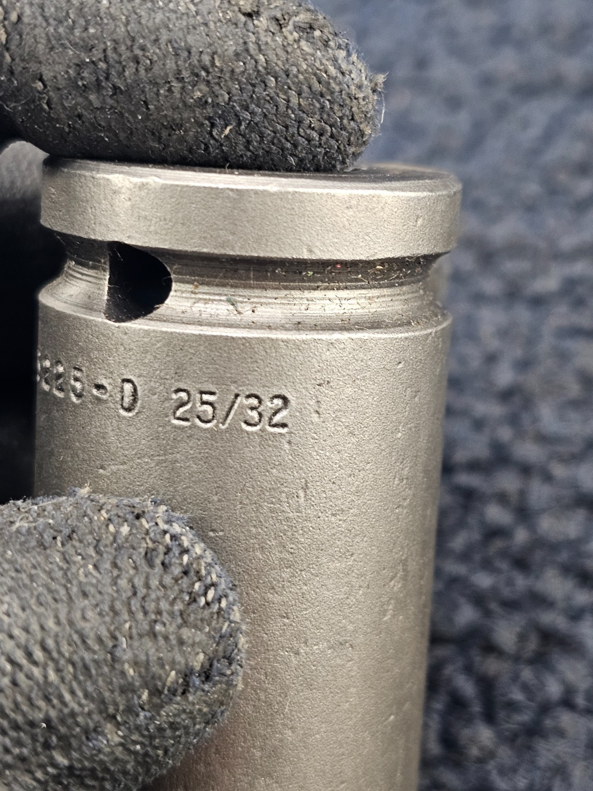 Apex 5225-D: 25/32» 12-Point Long Impact Socket, 1/2» Square Drive