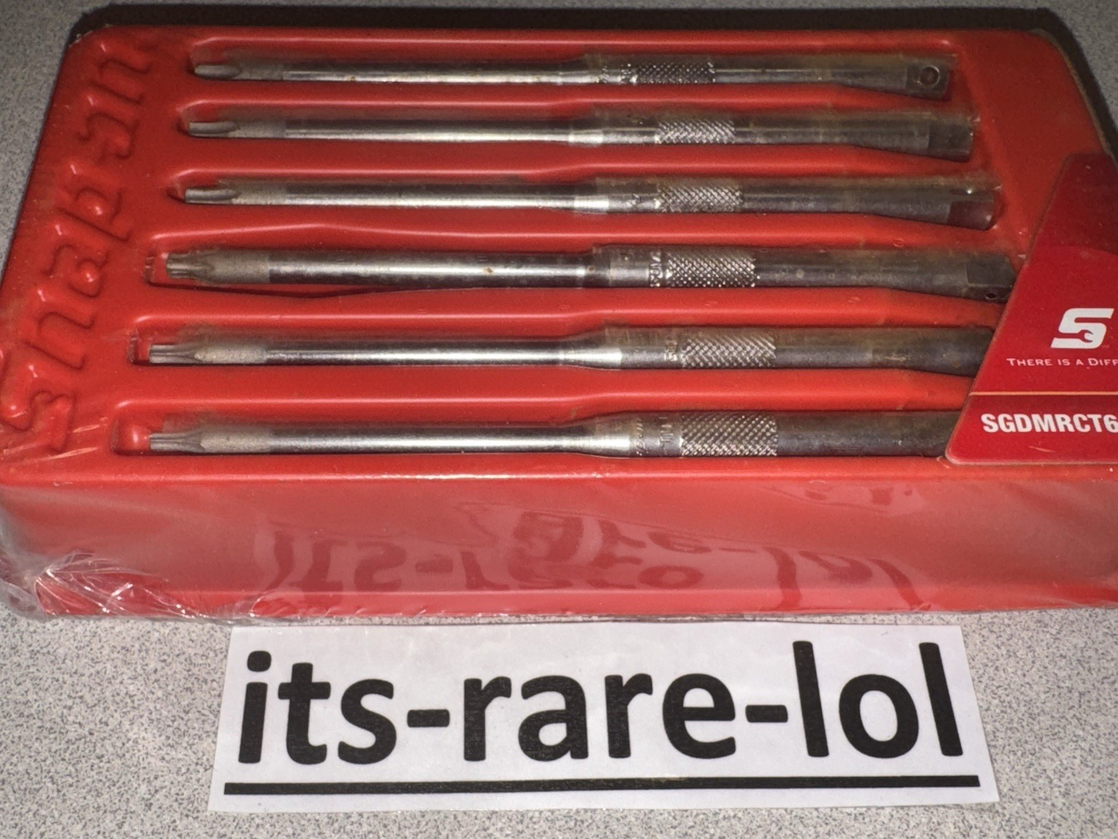 Snap On Tools SGDMRCT60 Ratcheting Screwdriver TORX 6 Pc Set T10-T30 NEW SEALED!