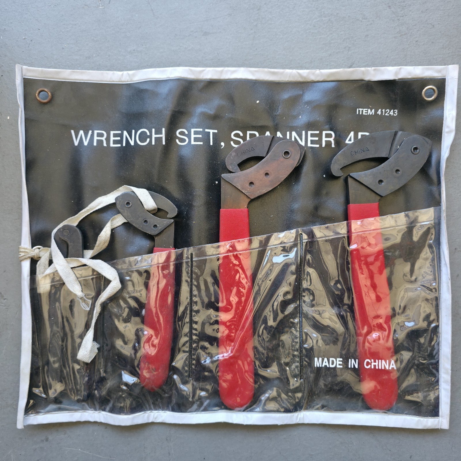 Wrench Set, Spanner 4 Pc item# 41243/ See pics