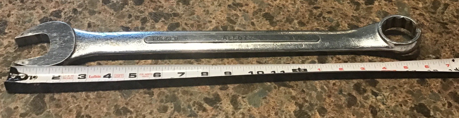 S-K Tools 1-5/16” SAE Combination Wrench C-42 Made In USA