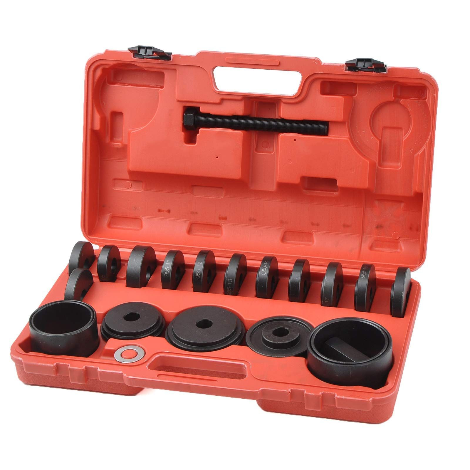 WINMAX TOOLS AUTOMOTIVE 23 Pcs FWD Front Wheel Drive Bearing Adapters Puller…