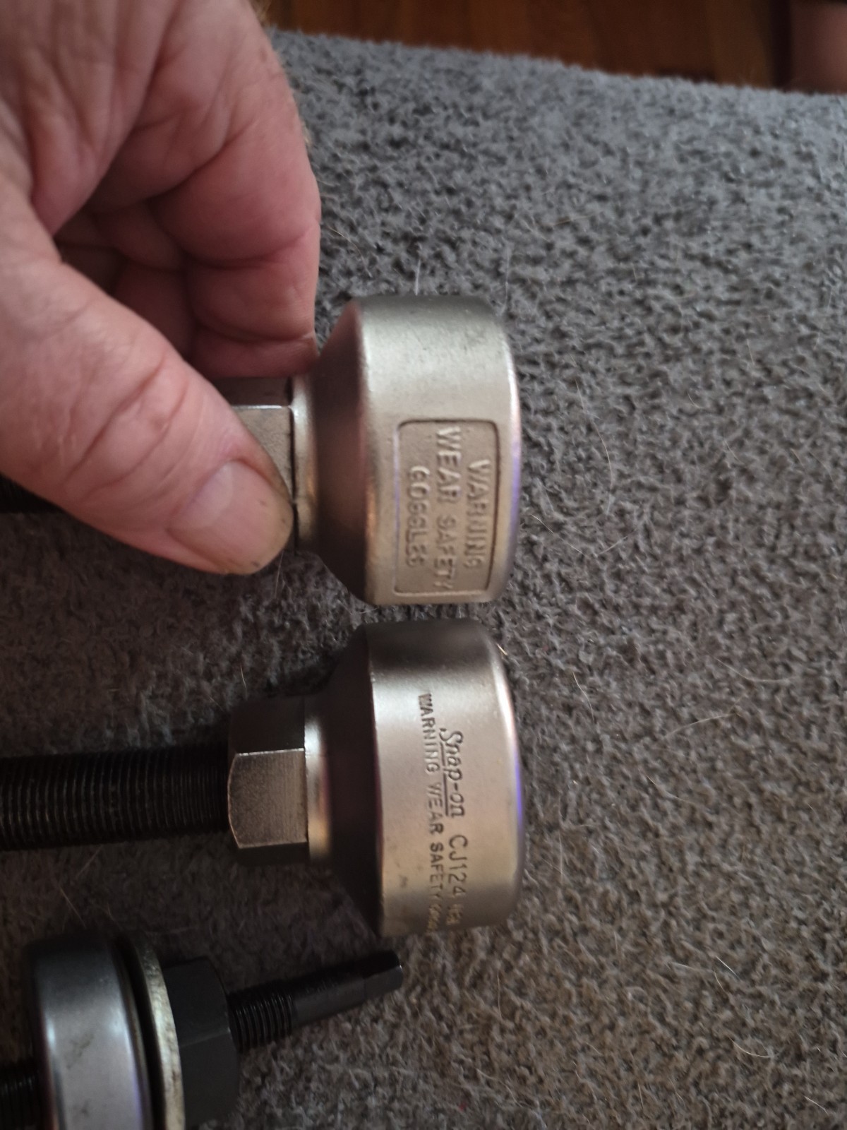 Snap On Power Steering Puller/installer Set CJ124–CJ117C-CJ138-1–CJ113B