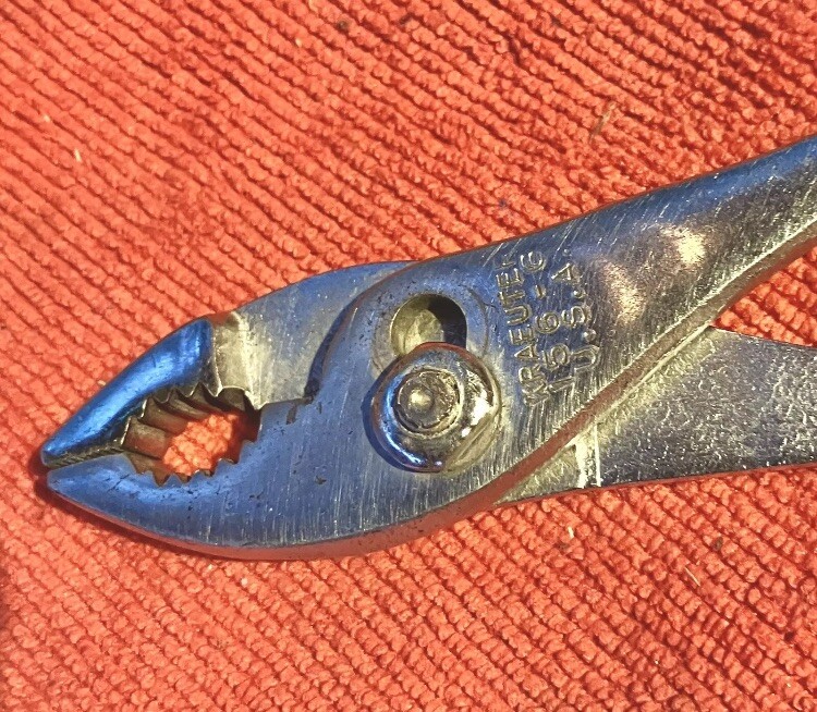 Great condition: KRAEUTER Slip Joint Pliers 6 1/2” , 156-6, 🚛 Free shipping