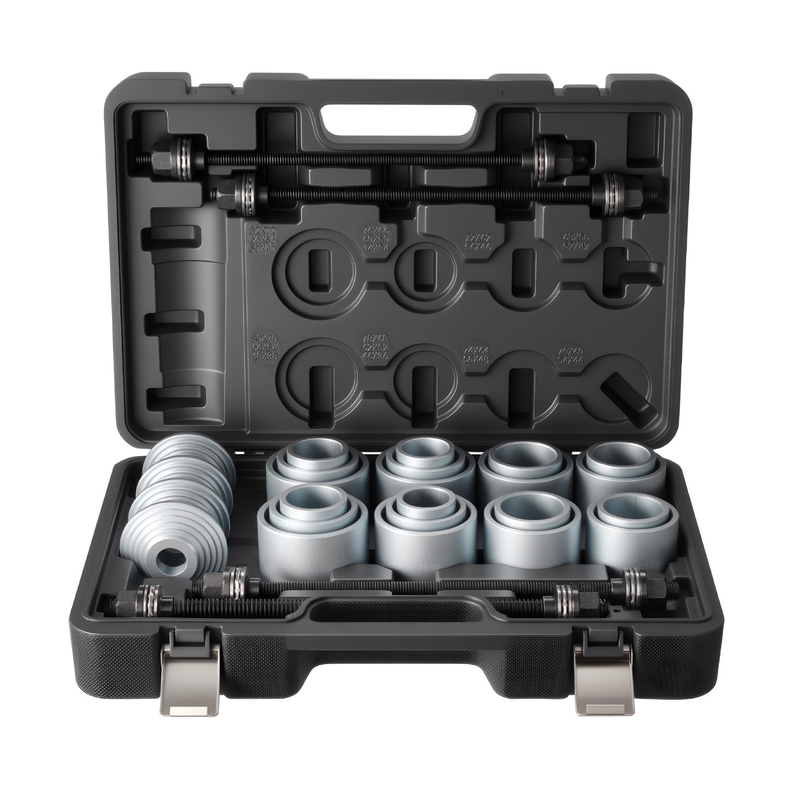 VEVOR Pull and Press Sleeve Kit Bush Bearing Removal Insertion Tool Set 28 PCS