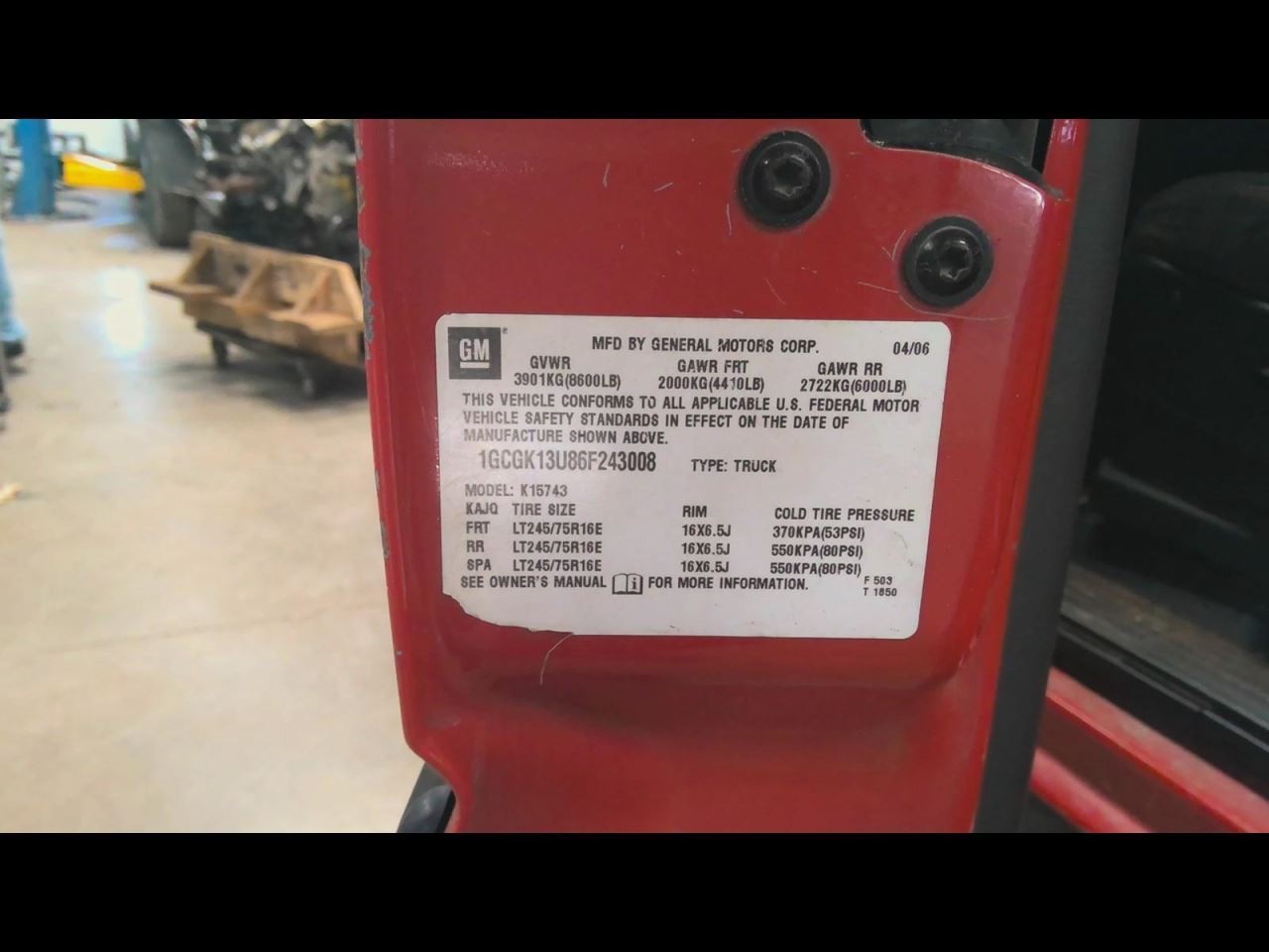 SILVRDO15 2006 Tools 733067