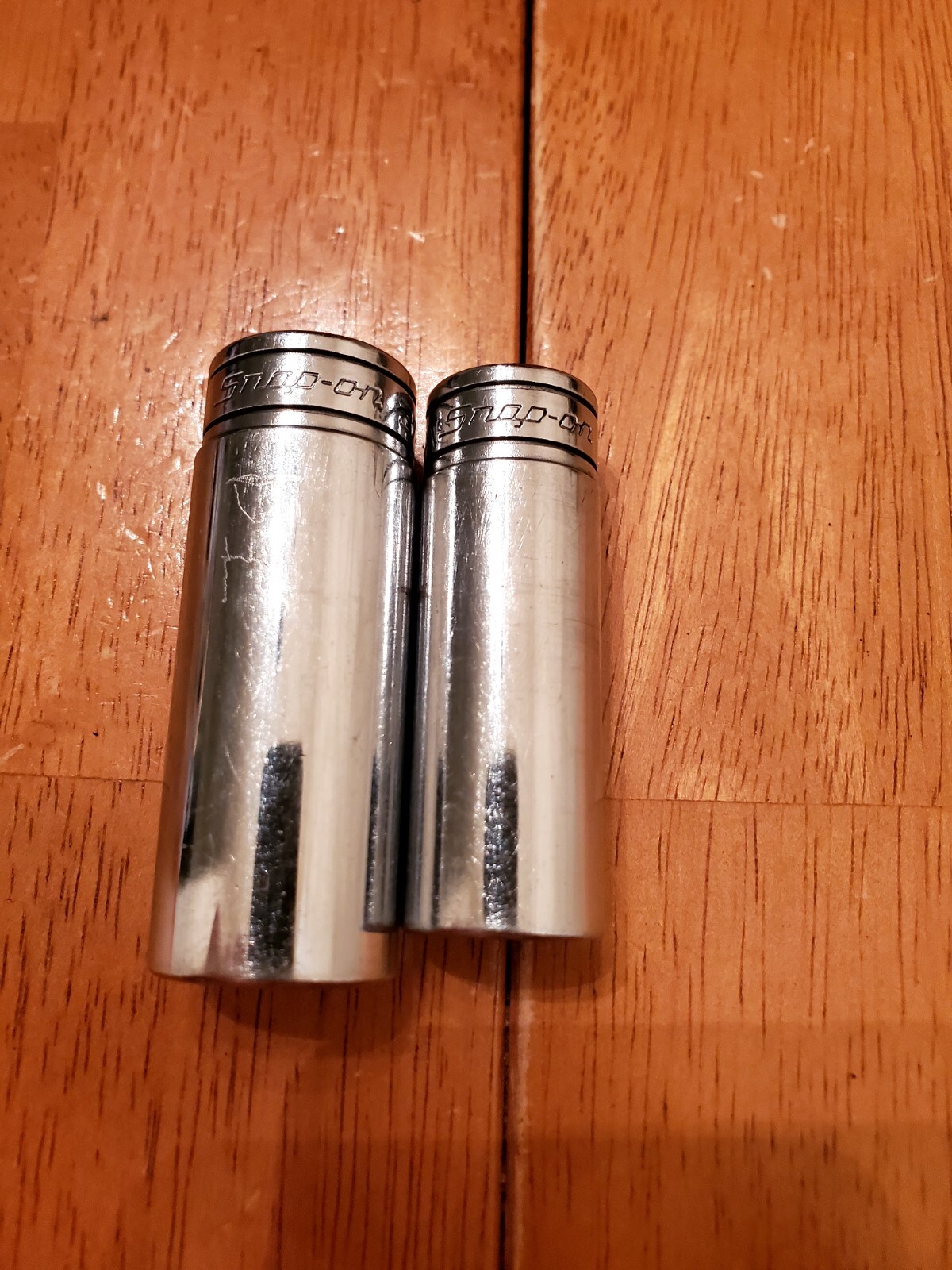 Snap On 3/8 Drive 5/8 3/4 6PT Deep Sockets Lot Of 2