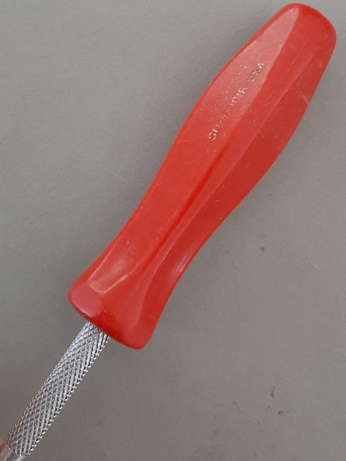 Snap-on No. 1 Mini Phillips Screwdriver Red Hard Handle Knurled P1 SDDP301R 619