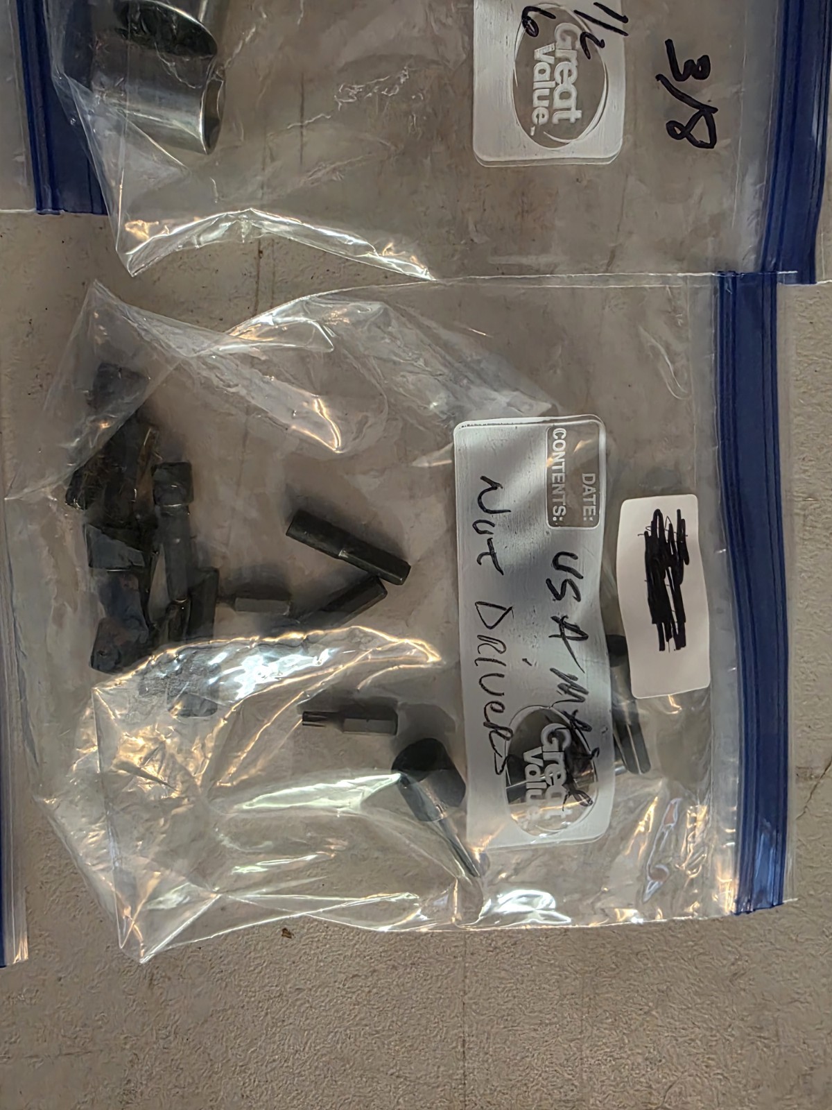 Craftsman G series Socket Assortment Lot SAE & Metric 1/2-3/8 Sized