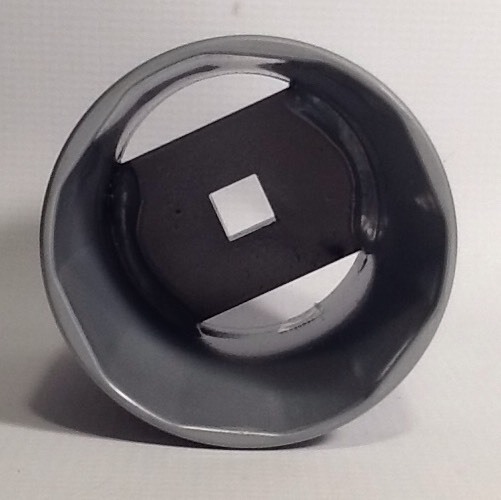 Axle Nut/Spindle Lock Nut Socket, 2-3/4 Rounded Hex, 1/2 Drive, Made in USA