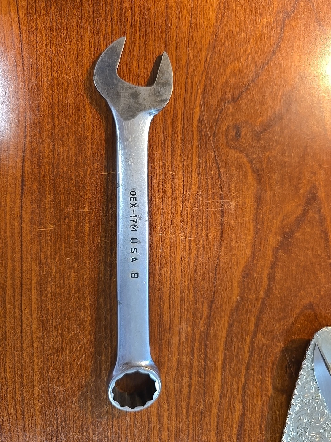 Snap-on Tools Combination Wrench 17mm OEX Series OEX17M USA T-4-9 Mac TOOLS