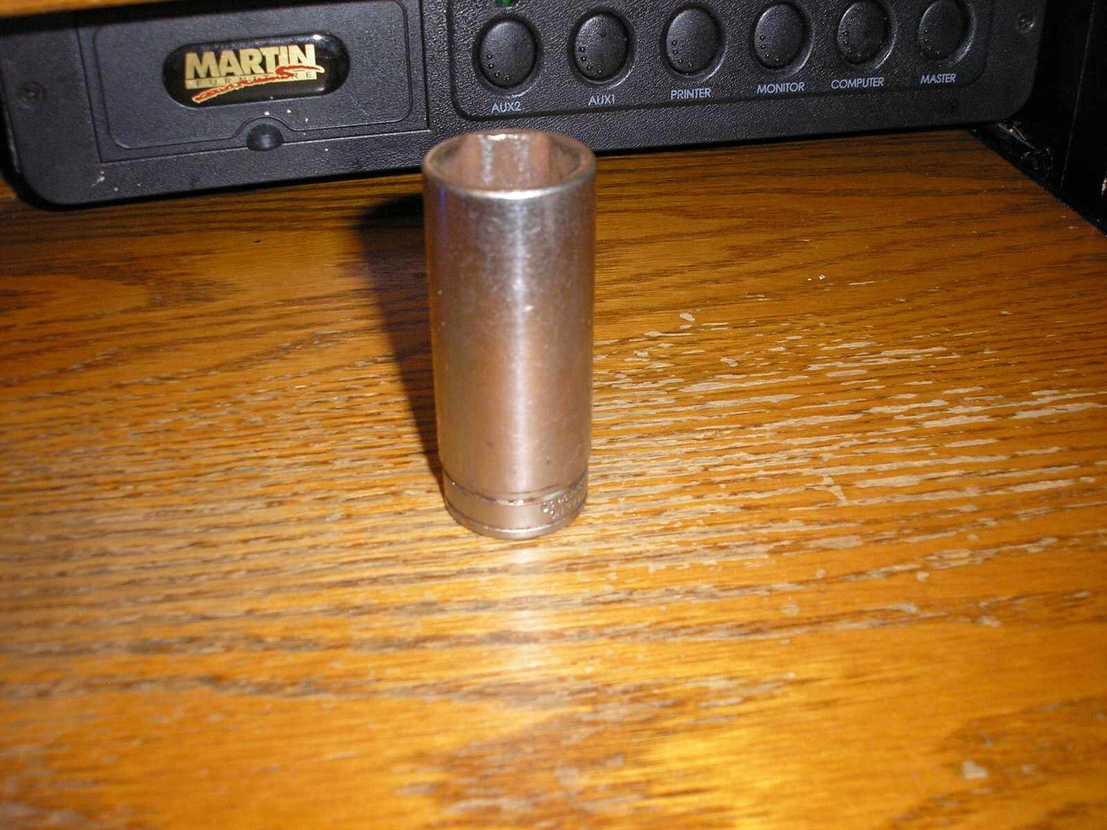 Nice Snap On Tools SFS281 USA 3/8 Drive 7/8″ Deep 6 point Chrome Socket Free SH
