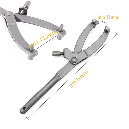 Adjustable Spanner Wrench Magneto Fly Wheel Clutch Hub Tool Fan Clutch Removal T