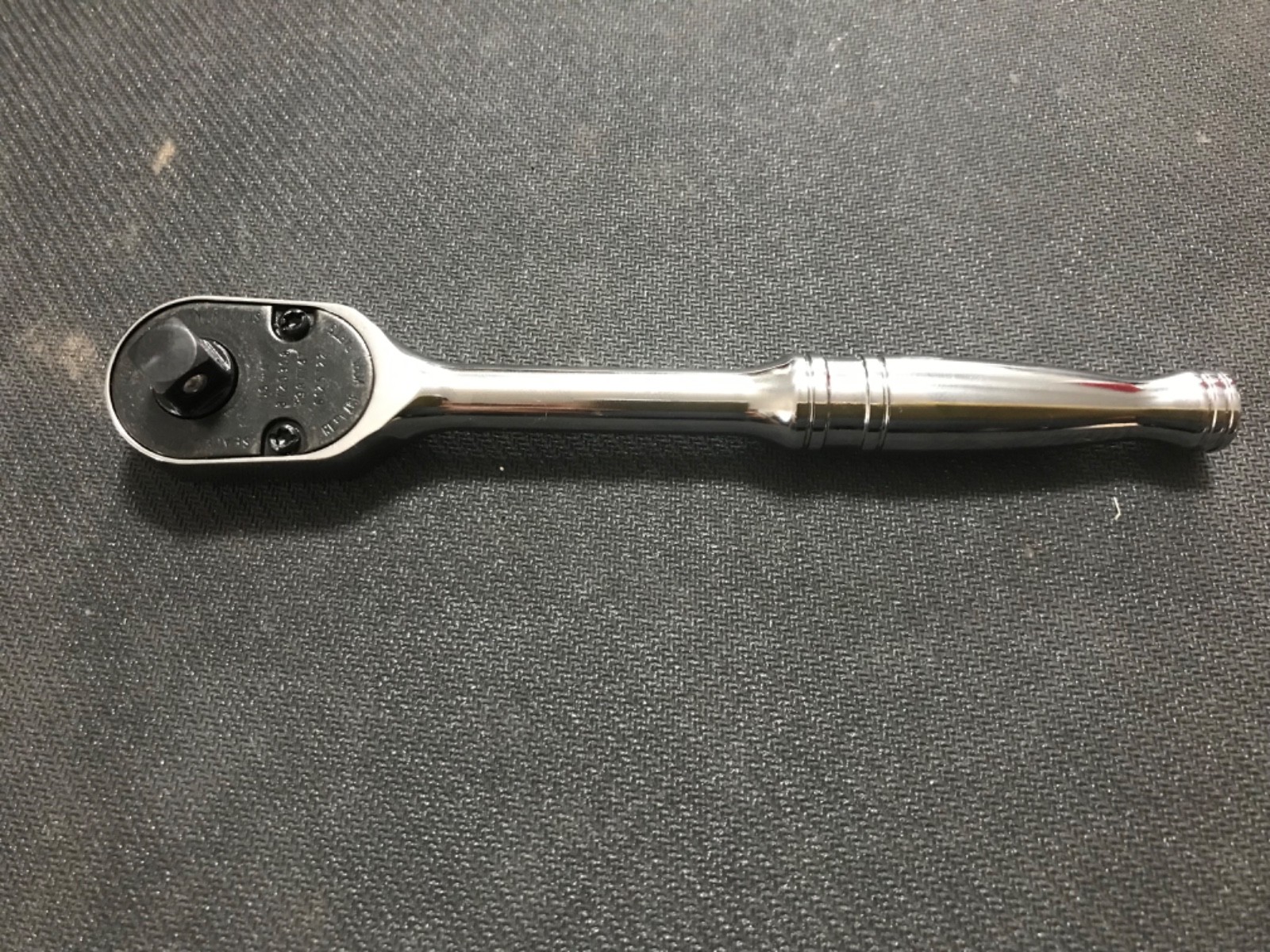 Snap On Tools 3/8″ Drive 80 Tooth Standard Handle Chrome Ratchet F80 New
