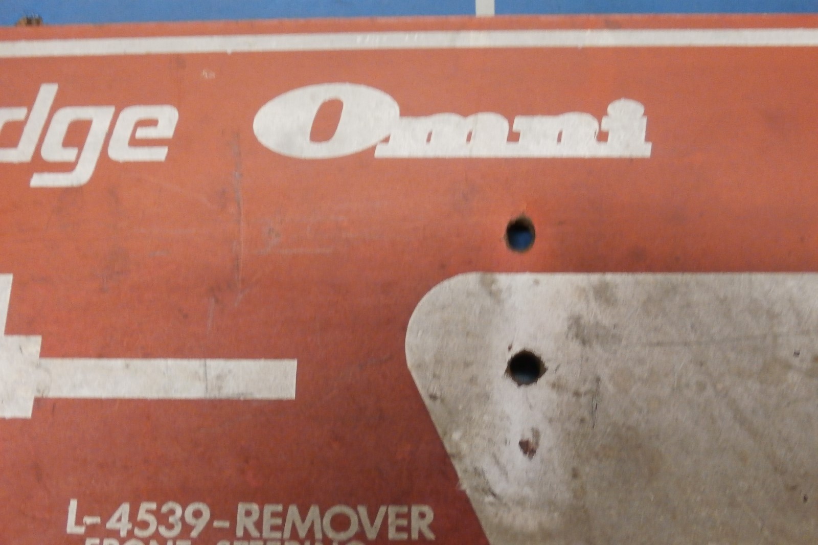 L4530 78 Omni Horizon Remover Pinnion Inner Bearing From Retainer Tool, Miller ~