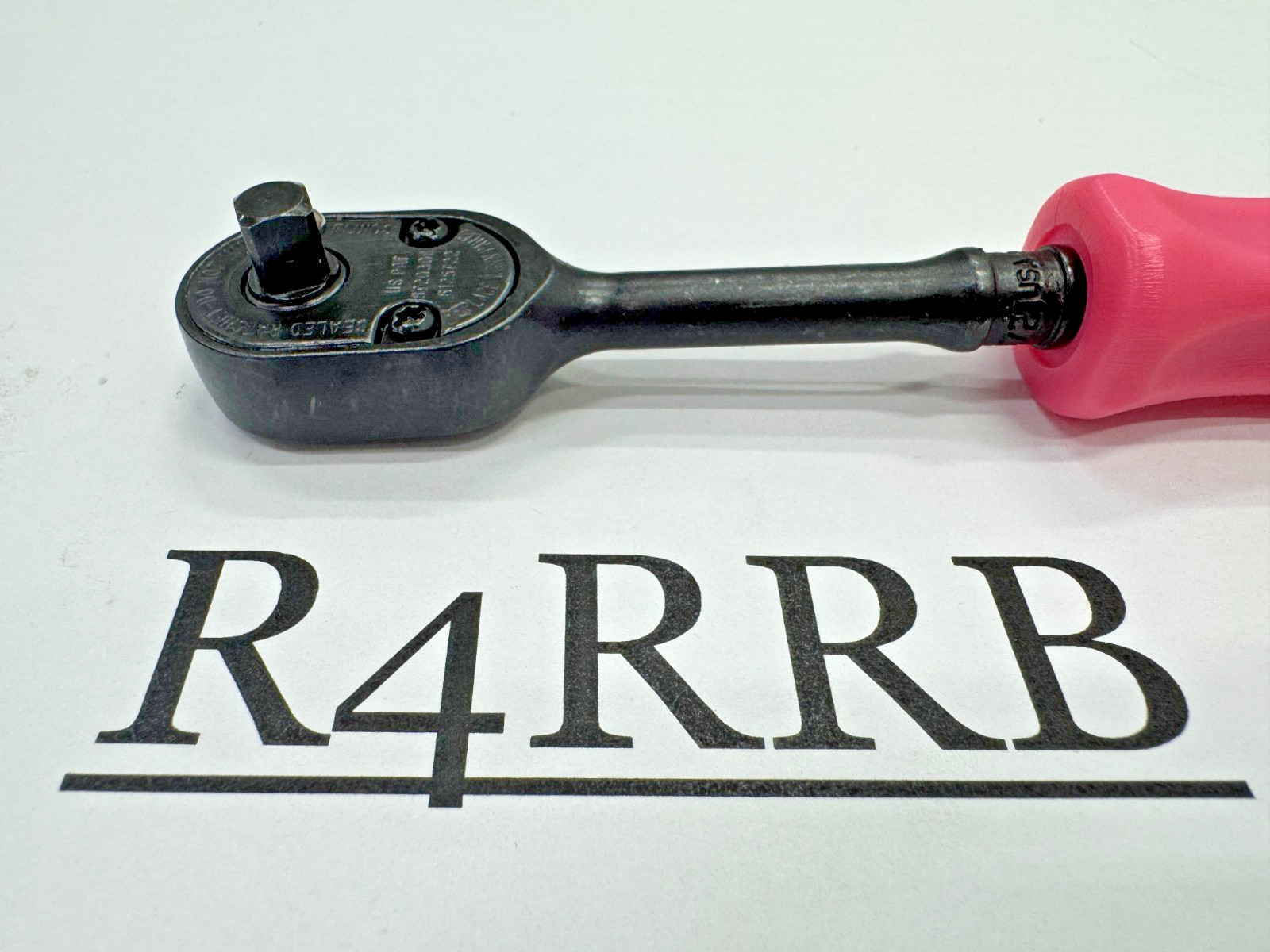Snap-on Tools RARE GUY MARTIN PINK 1/4″ Drive Hard Grip Fixed Ratchet GTHLD72GUY