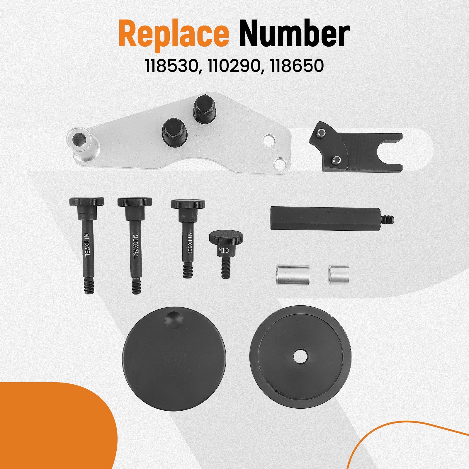 Vacuum Pump Sealing Cover Remover Installer Tool Kit For Bmw N53 N54 N55