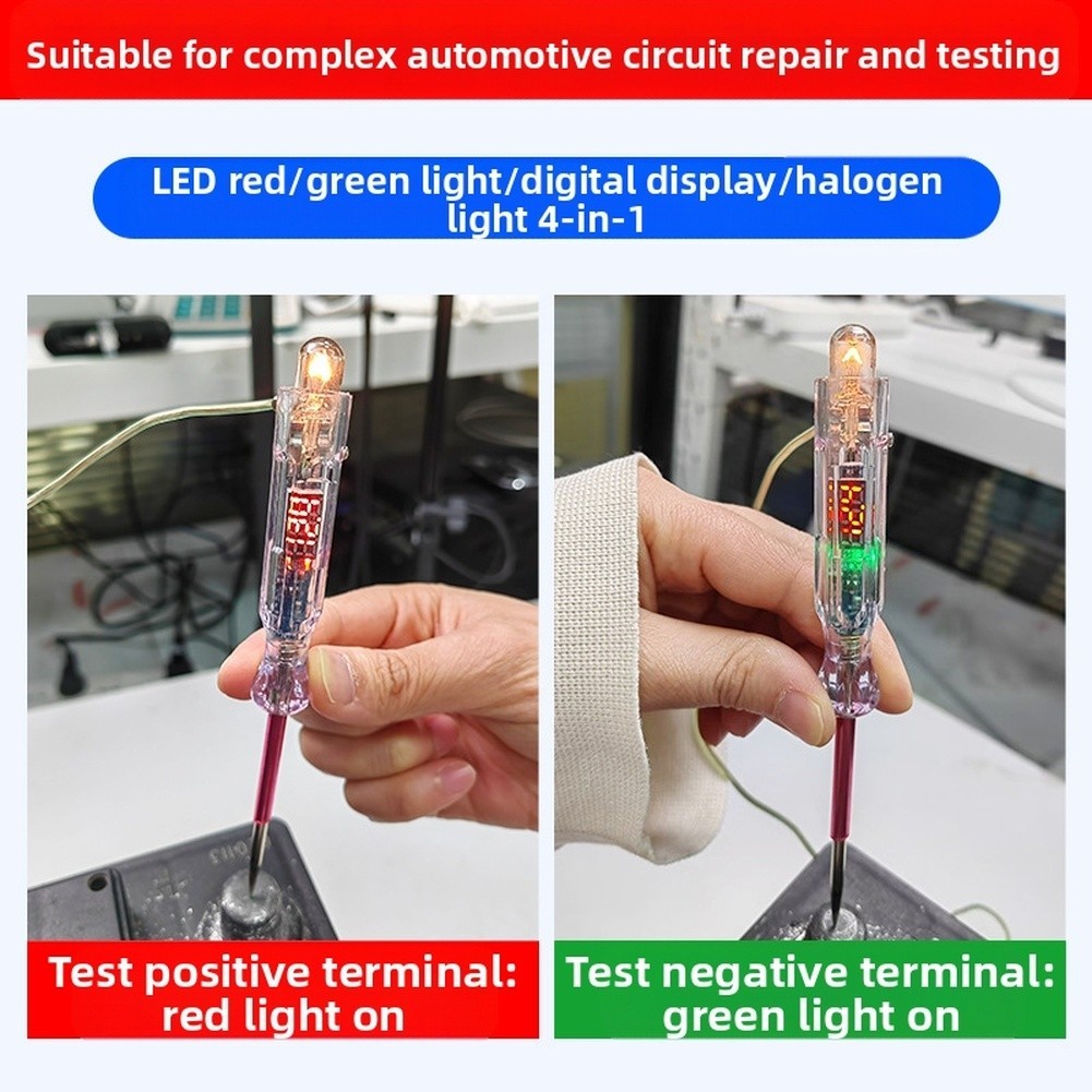 For Electrical Checks Voltage Tester Pen LED Test Light Pulse Signal Detection