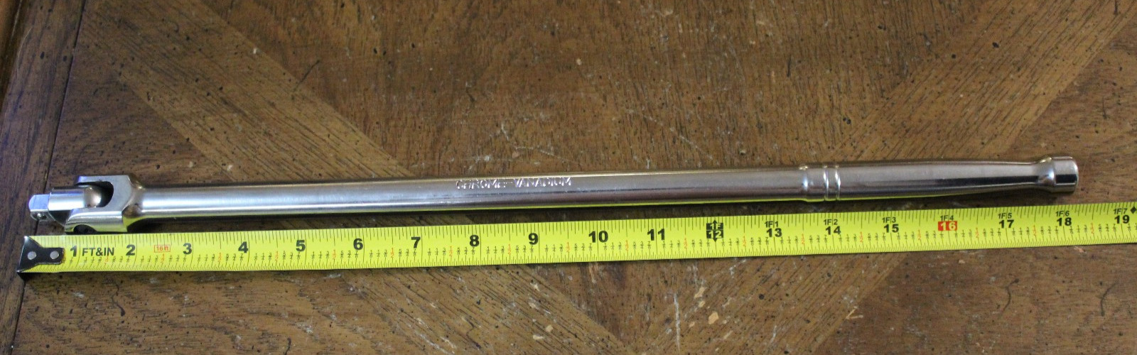 Chrome Vanadium 3/8″ Breaker Bar 18″ Long