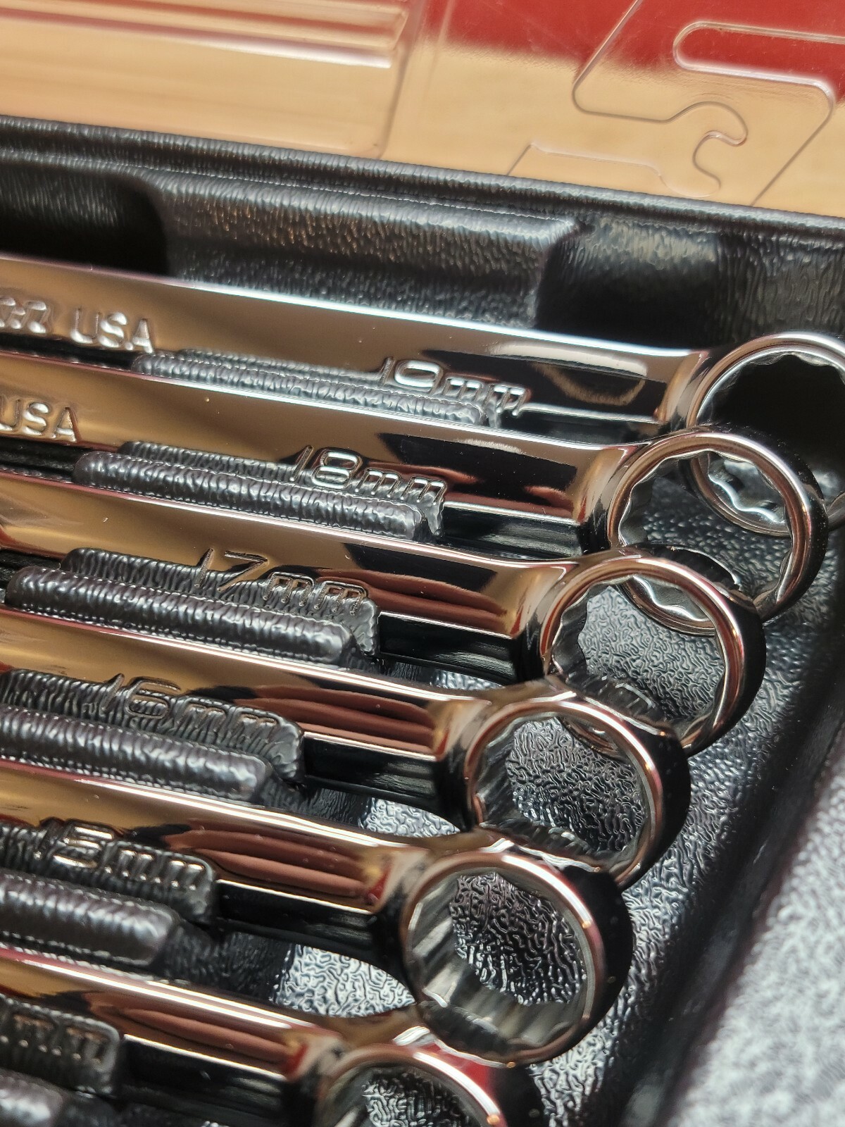Snap-on Tools SOEXM710 10mm-19mm NICE 12-Point Flank Drive PLUS Wrench Set