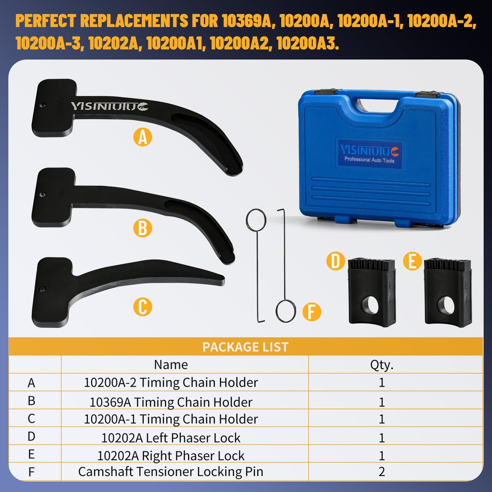 3.6 Pentastar Timing Tool Kit, Camshaft Holding Tools Compatible with 2011-2019