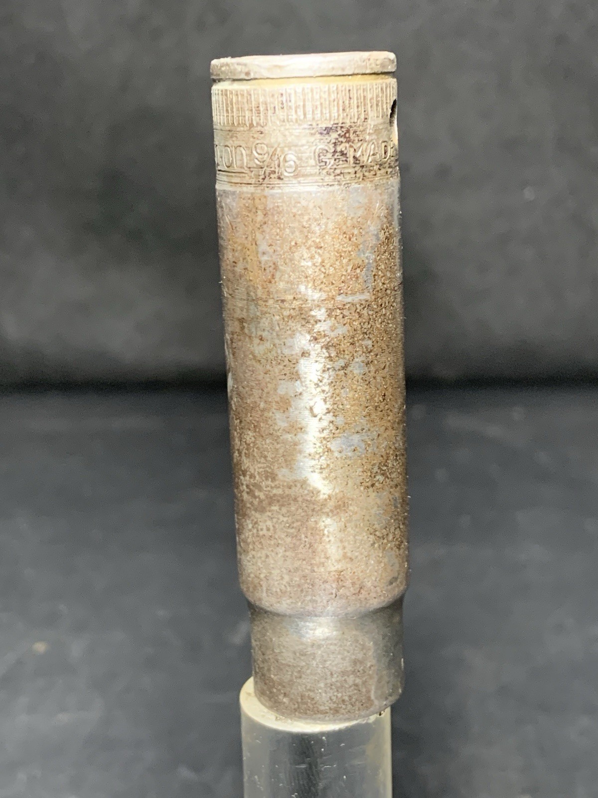Vintage 1945 Snap-On Tool S180 «G» Government 9/16” Socket 1/2” Drive 12 Pt.