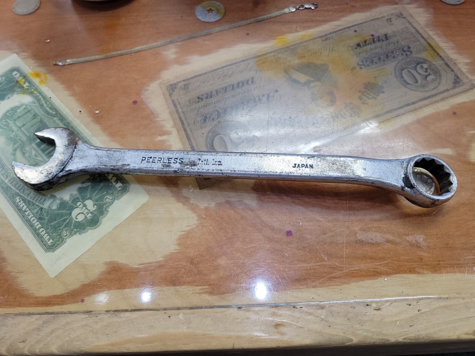 Vintage Continental American/Peerless 3/4″ Combination Wrench CW 206 Japan