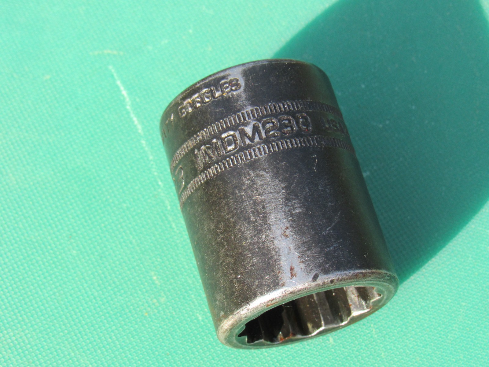 SNAP ON 23MM IMDM230 1/2″ DRIVE METRIC 12 PONIT SHALLOW IMPACT SOCKET NEW LOGO