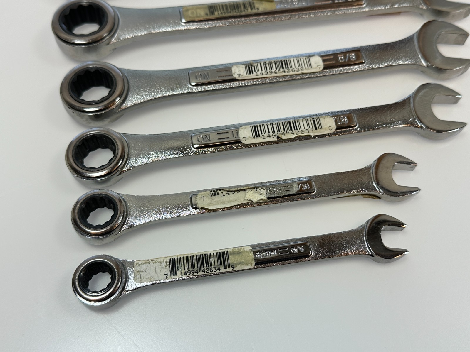 🇺🇸 Craftsman USA 12pc RATCHETING SAE 3/8-3/4 & Metric 8-15mm Wrench Set (NOS)