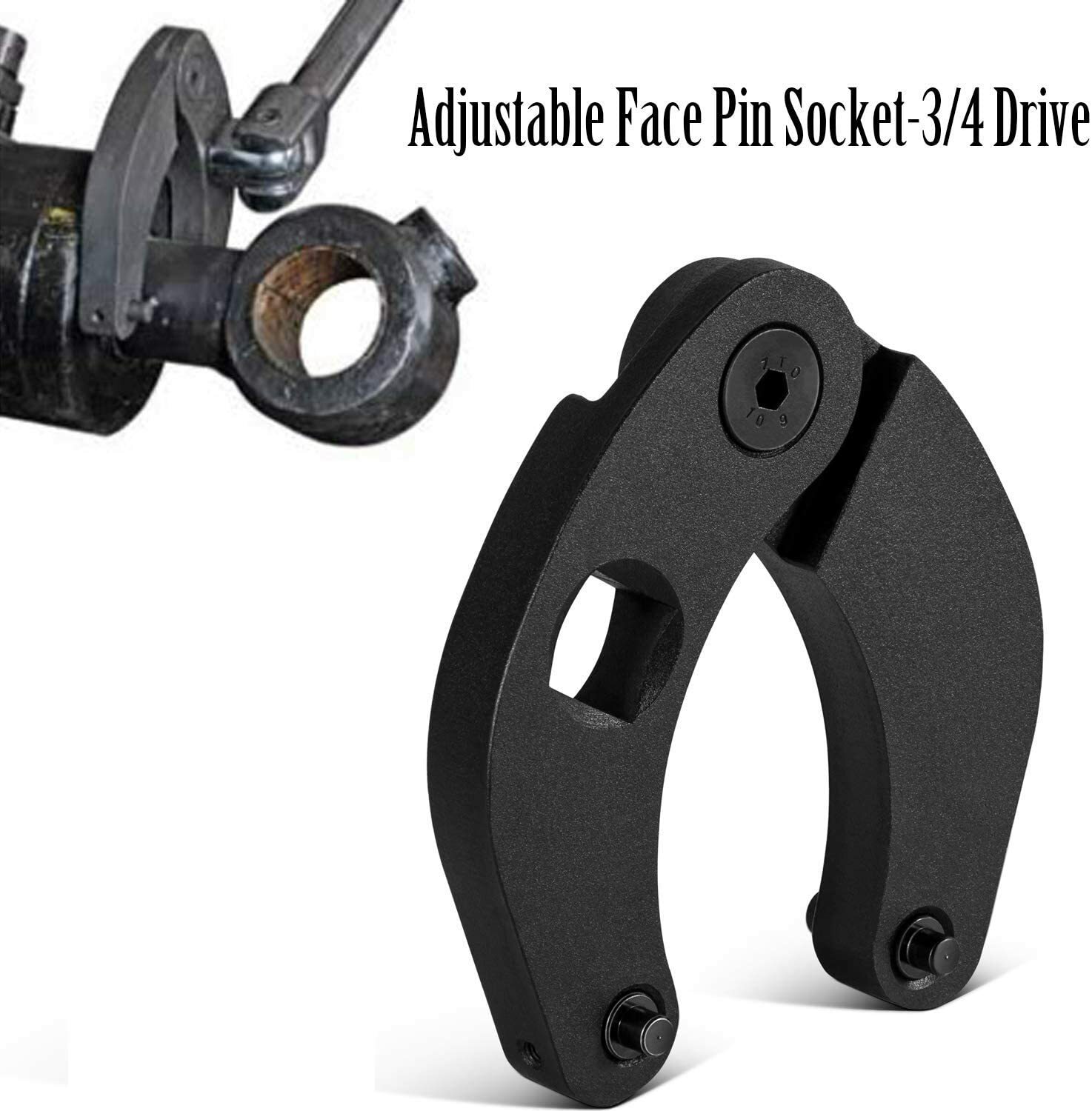 For Hydraulic Cylinders on Most Farm Adjustable Gland Nut Wrench Tool 1266