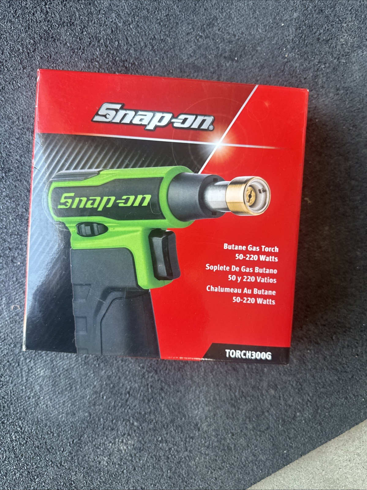 For Snap-on Tools Ireland NEW GREEN 50-220 Watts Butane Gas Torch TORCH300G
