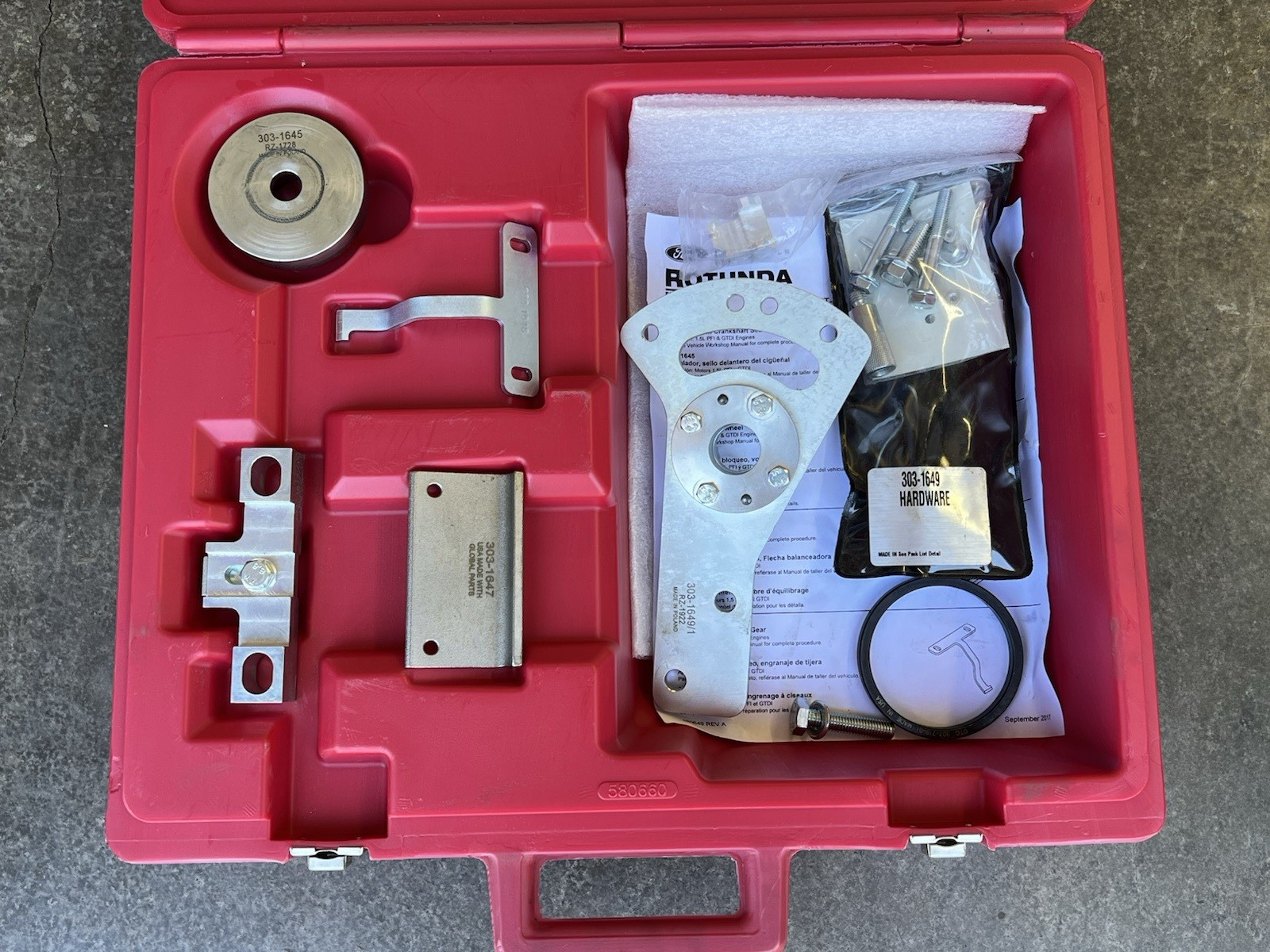 Rotunda Ford TKIT-2017P2-FL Essential Special Dealer Service Tool Kit Complete