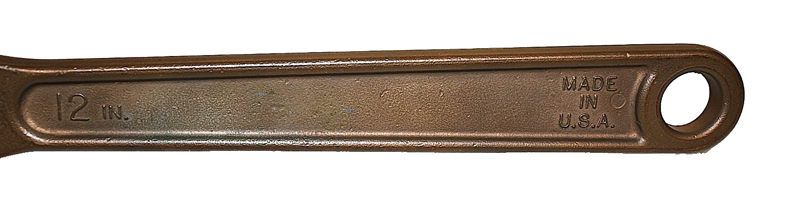 Berylco USA 12″ Adjustable Wrench W155 Beryllium Copper Non Magnetic / Sparking