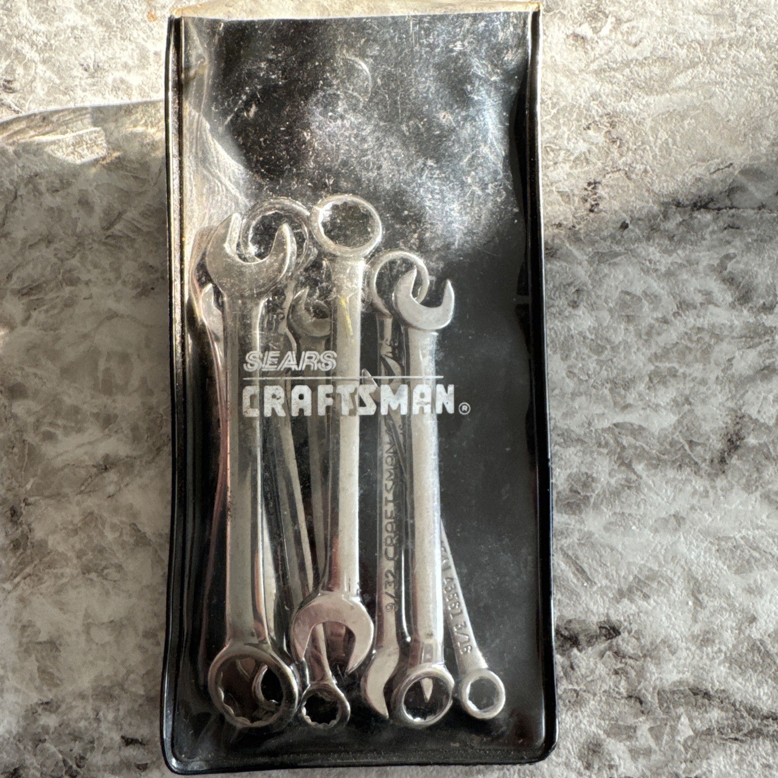 Vintage SEARS Craftsman SAE 10 pc. Combination Ignition Wrench Set No.9 – 43441