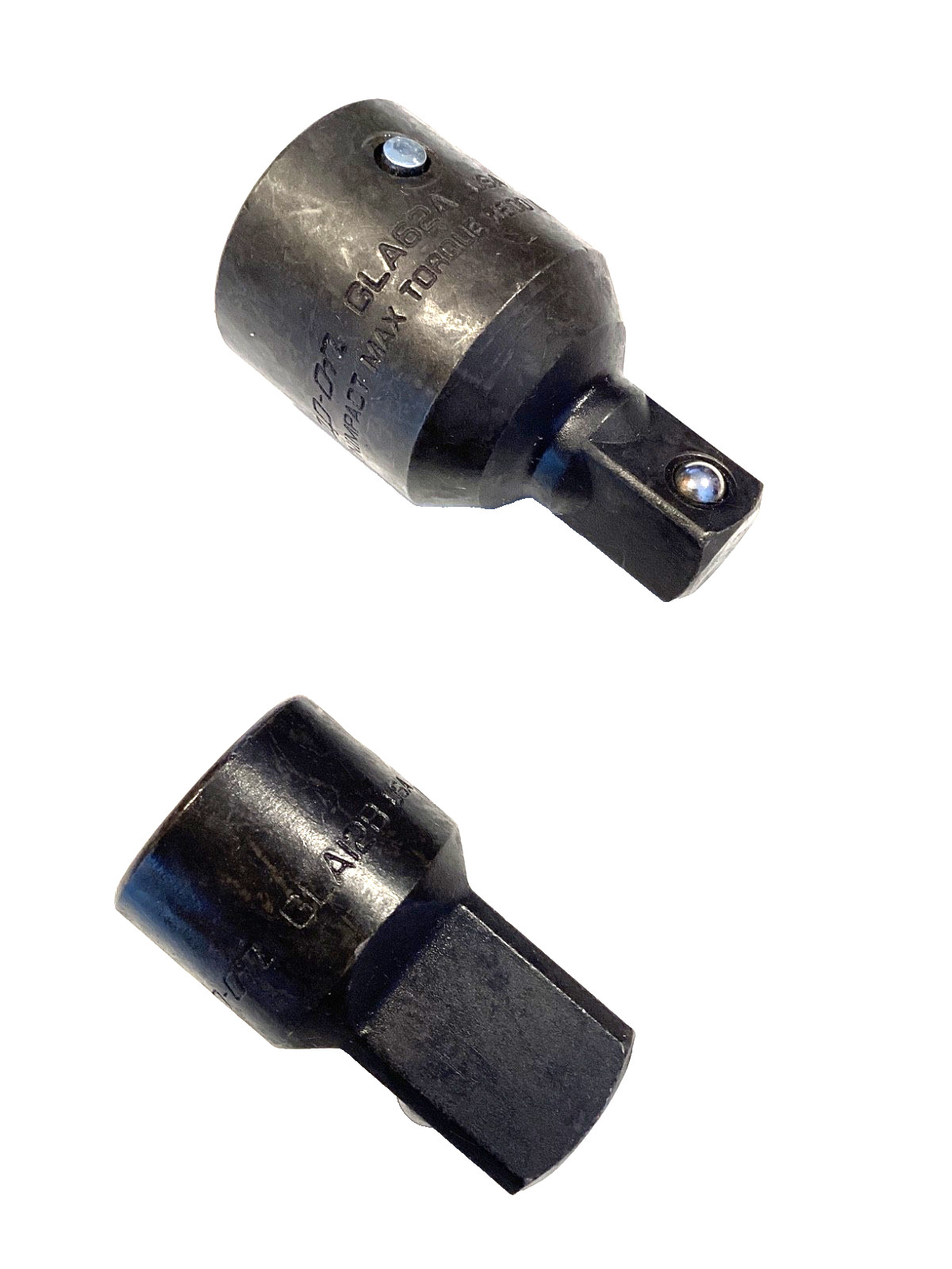 Snap On NEW 2 Piece Socket Adapter Set GLA62A 3/4” to 1/2” GLA12B 1/2” To 3/4”