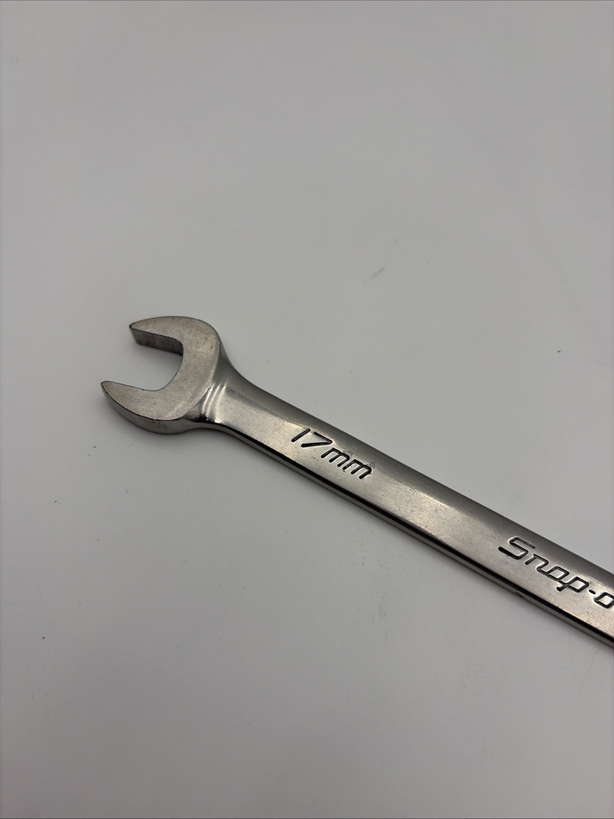 Snap-On USA 17mm Metric Standard Chrome Combo Wrench OEXM170B
