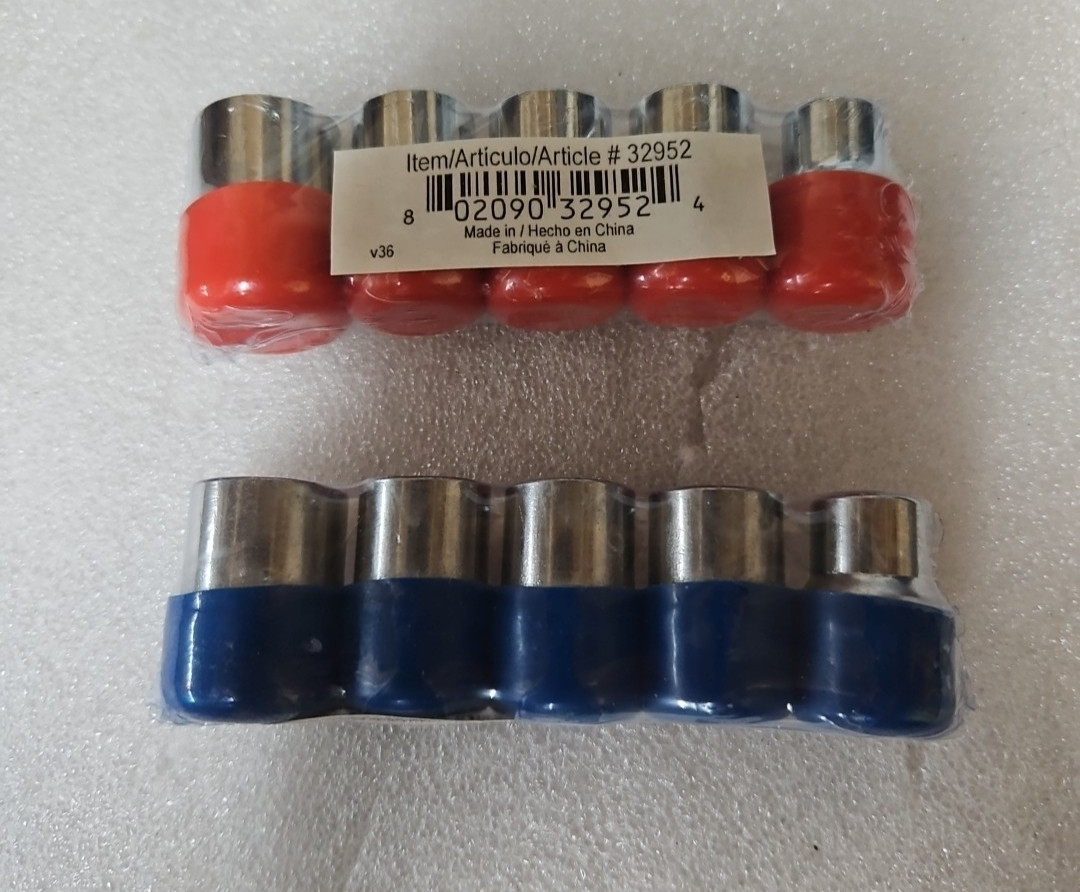 Set Lot of 10 3/8″ Drive Titan Shallow 6 Pt Sockets 5 of Each SAE & Metric