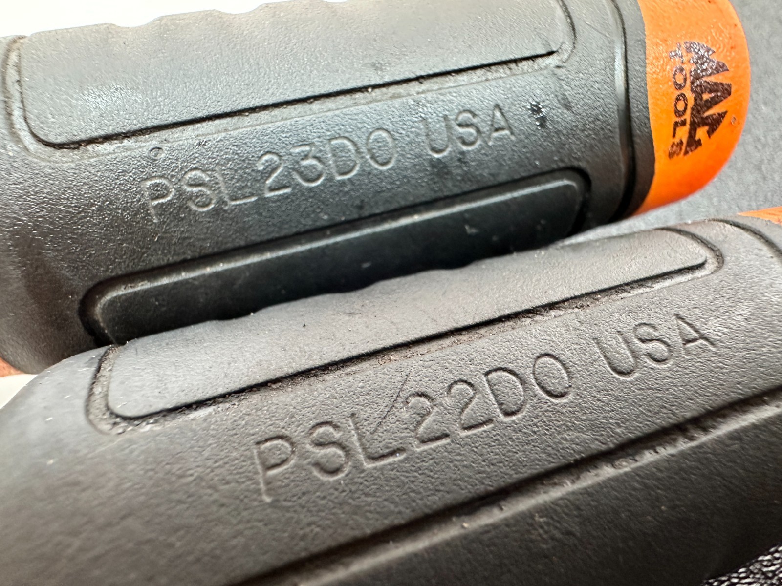 🇺🇸MAC Tools 2pc Long Pick ORANGE Set Pair, PSL22DO 90° & PSL23DO Compound-Bend