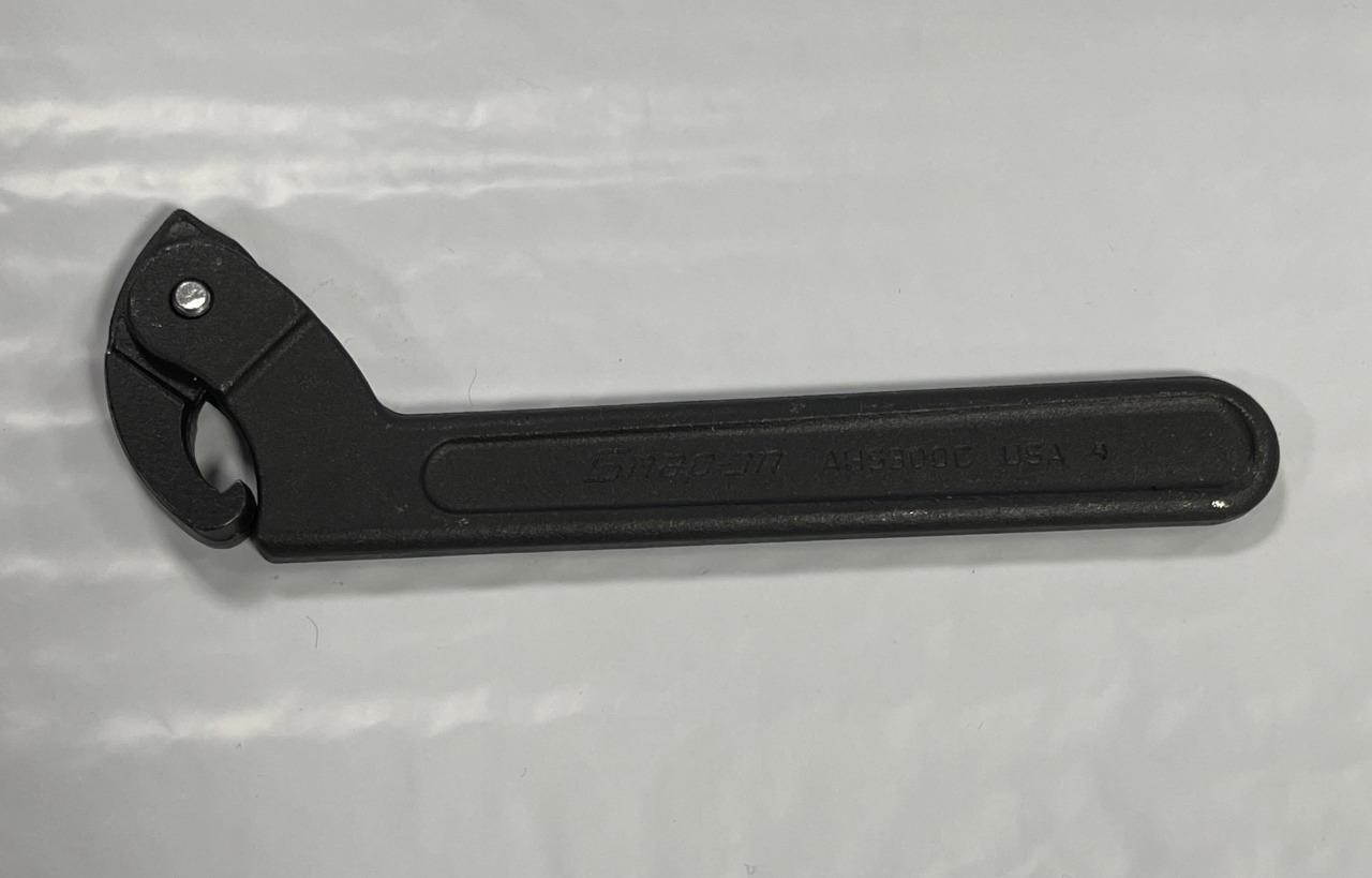 SNAP-ON AHS300C 3/4″ TO 2″ ADJUSTABLE HOOK SPANNER WRENCH- BRAND NEW.