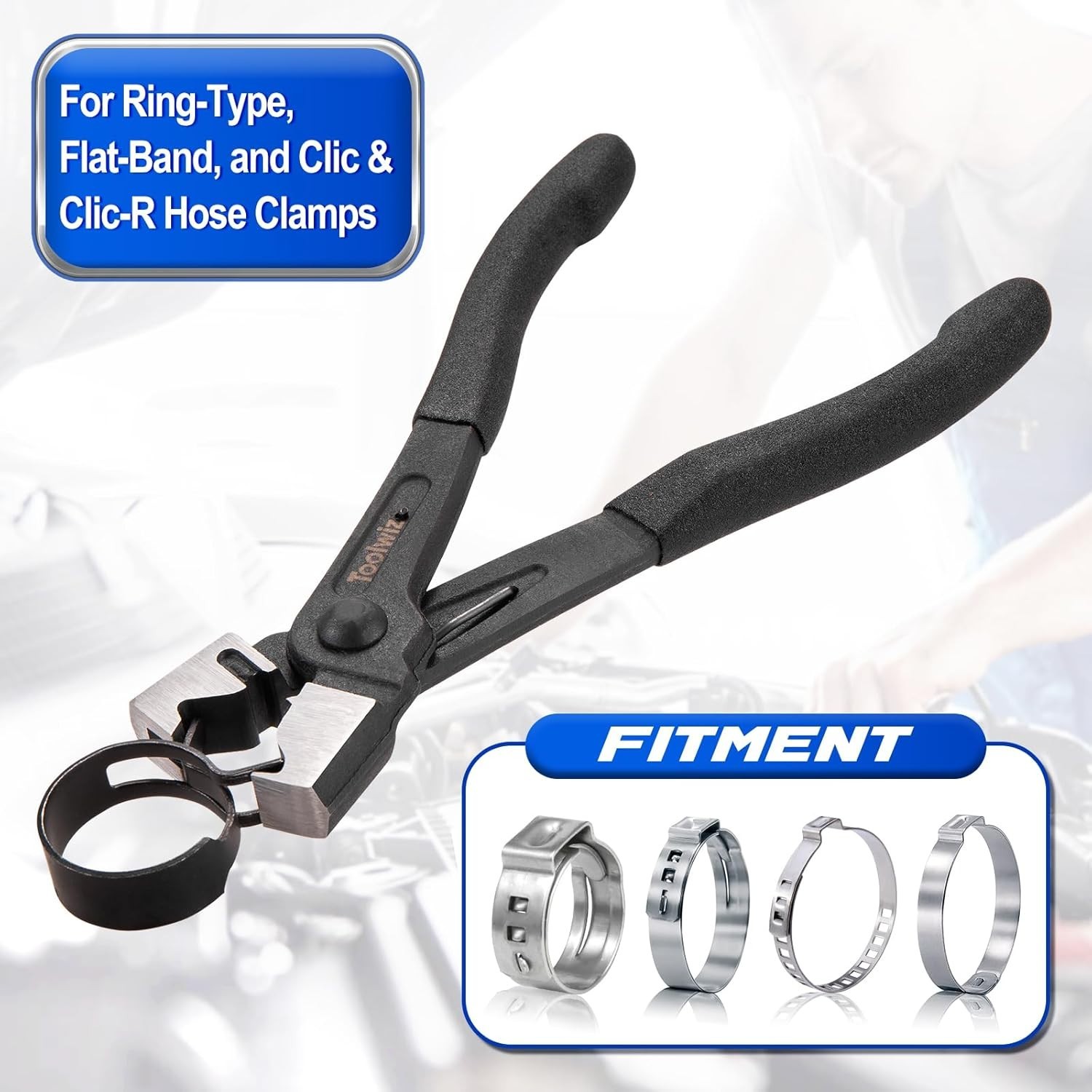 Clic & Clic-R Type Hose Clamp Pliers, CV Boot Clamp Tool Radiator Spring Coll…
