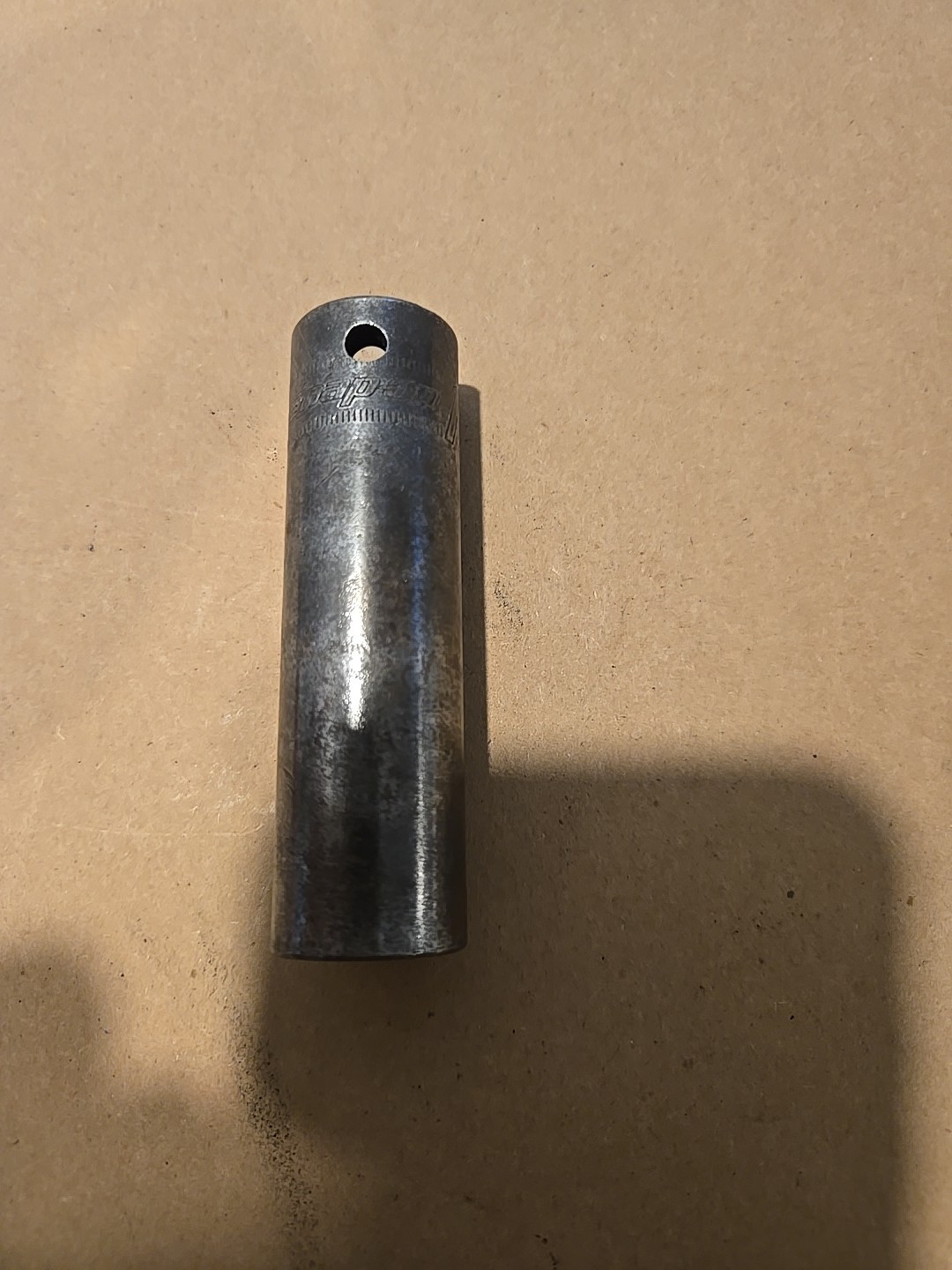 Snap On 1/2″ Drive 15MM 6PT Metric Deep Impact Socket USA Well Used SIMM150A