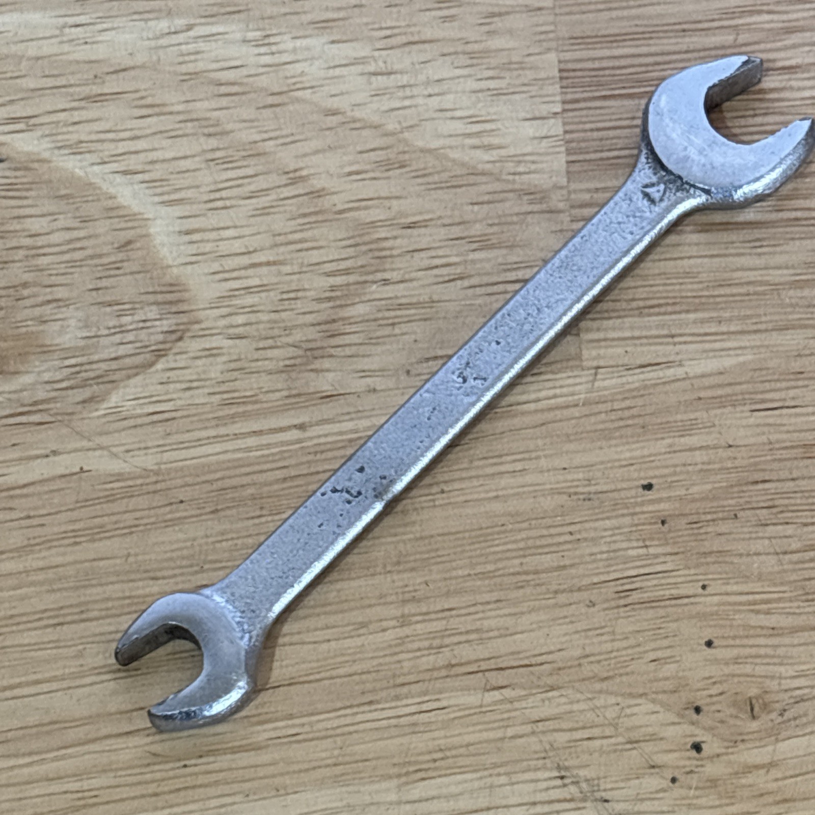 Vlchek 3/8″ x 5/16″ Double Open End Wrench W1012 Vtg USA