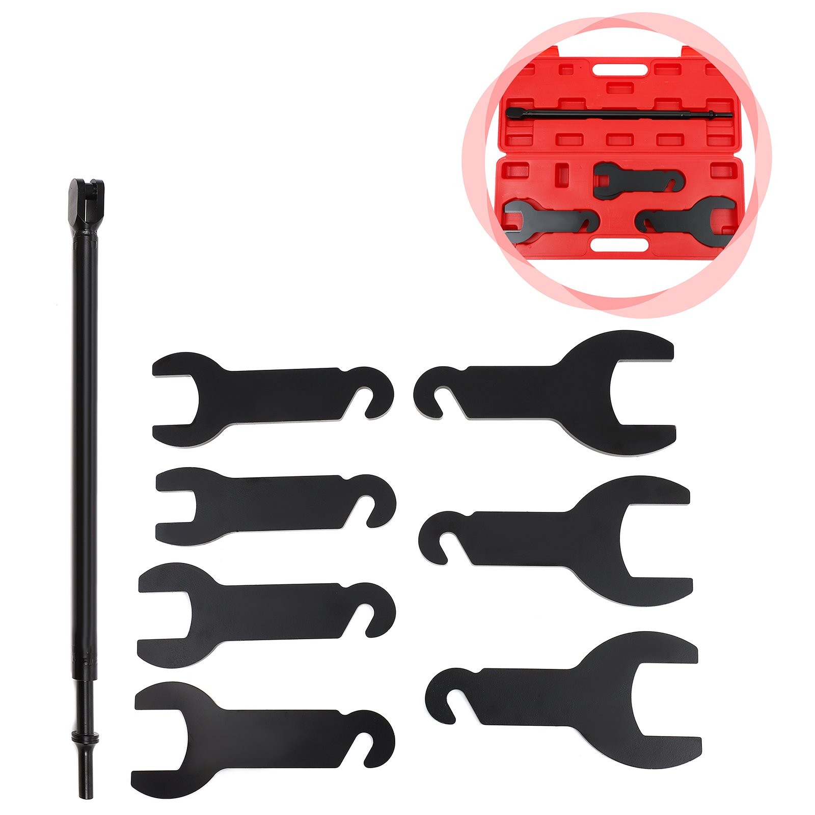 Pneumatic Fan Clutch Wrench Set Removal Tool for Chrysler Ford GM Jeep