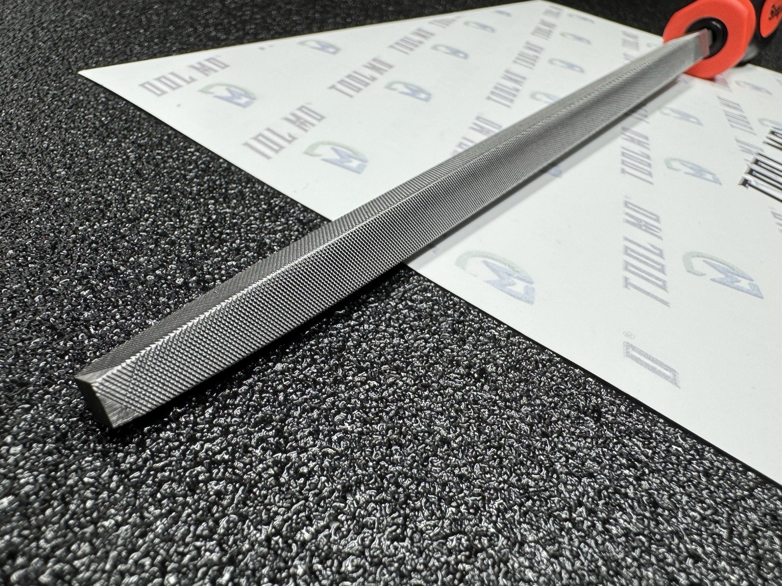Snap-on Tools NEW ORANGE Soft Grip Four Square 10” Blade File SGHF615B 10SQA