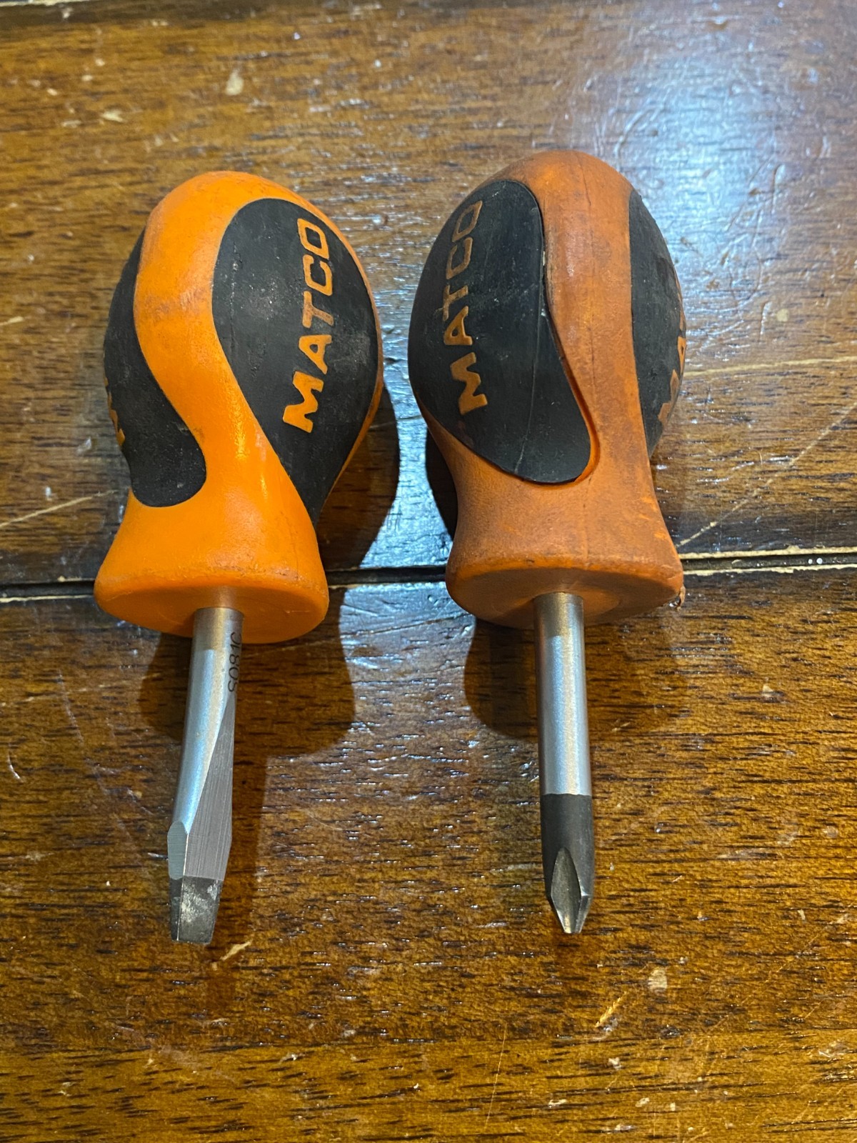 Matco Stubby Screwdriver Set Flat Head & Phillips – Pre Owned Condition