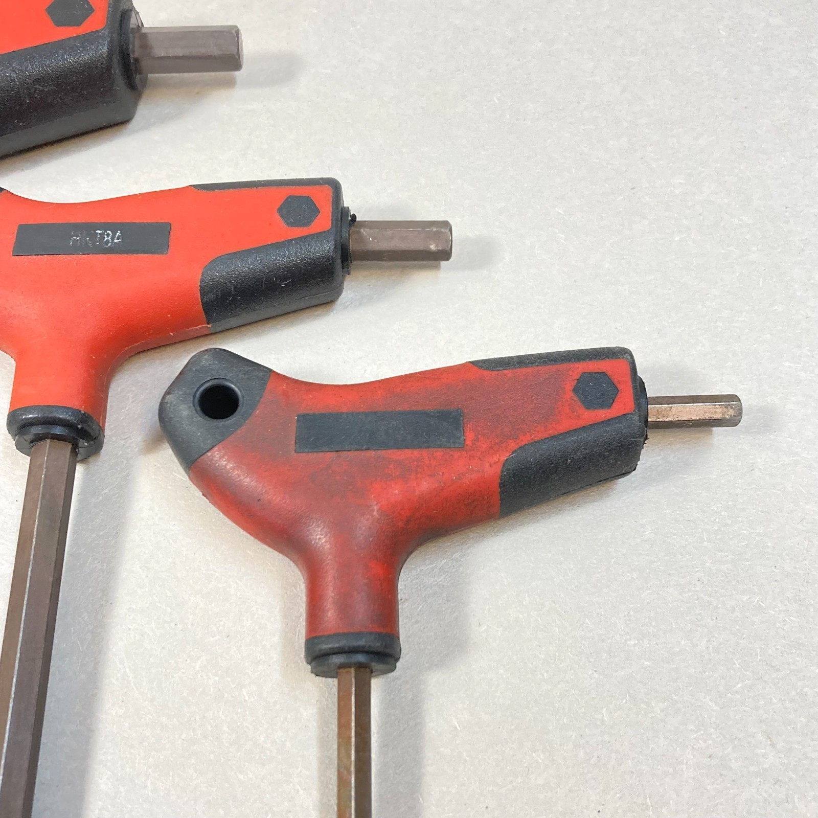 HKT T-Handle Hex Head Allen Wrench Set 3 Pc SAE