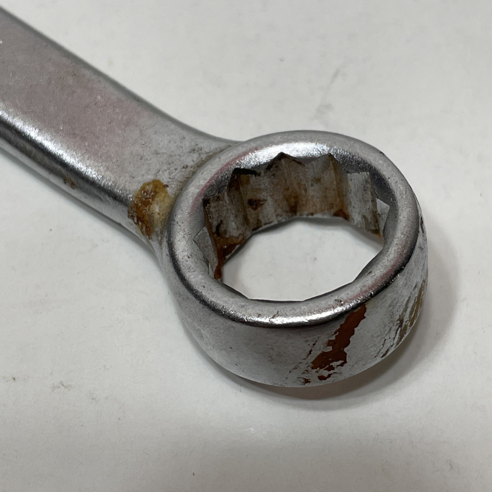 Duro-Chrome 2235S 5/8″ Wrench Combination SAE VTG USA Satin Forged Box Open End