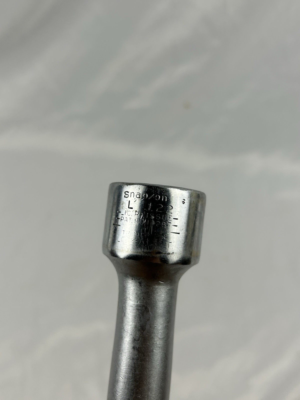 Snap-on 3/4″ Dr 2pc Lock Button Extension Set L-122, L62 Vintage 8” + 16”