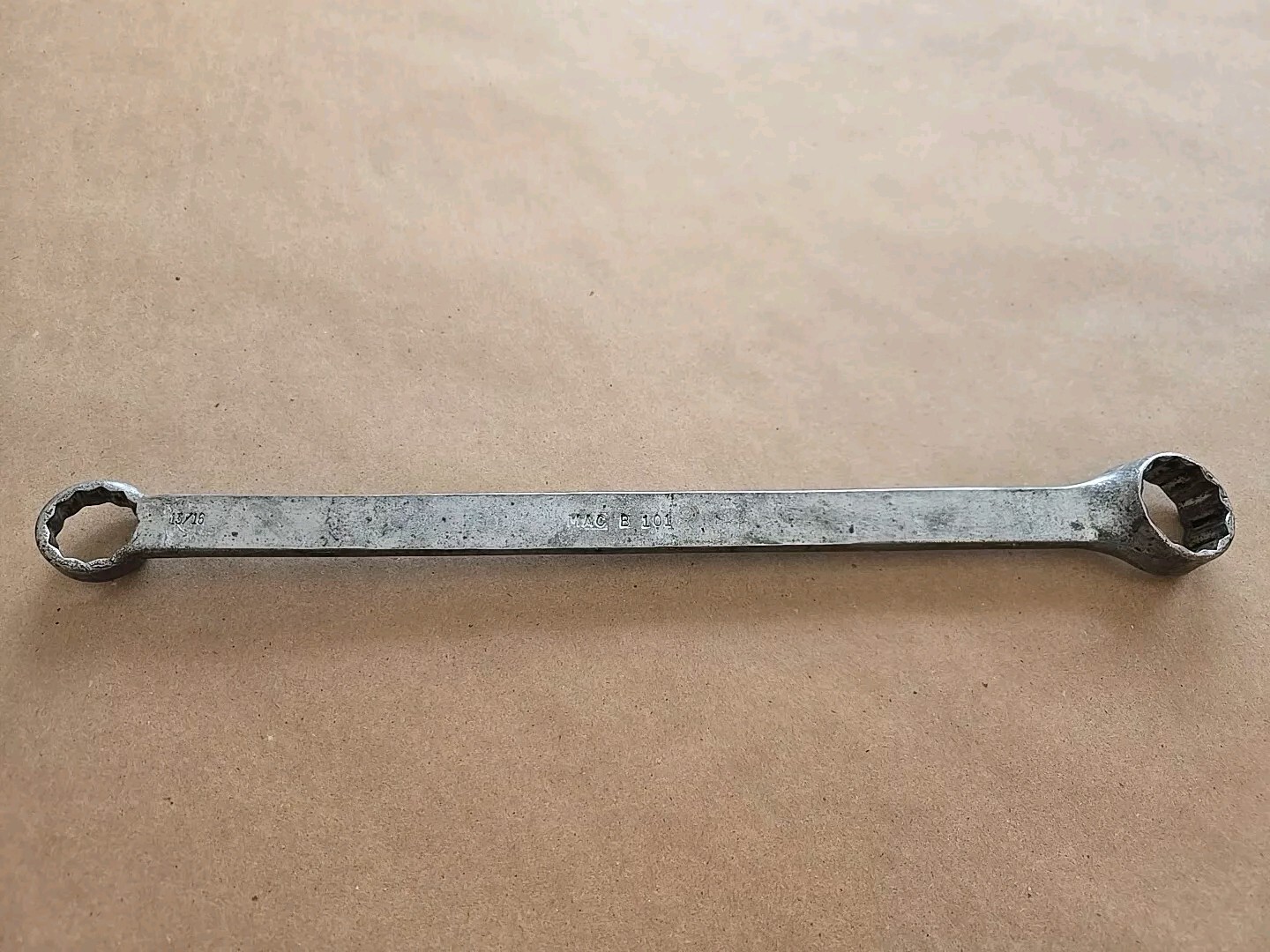 Mac Tools Sabina Vintage 13.5″ Long 13/16″-1″ 12PT Box Wrench B101
